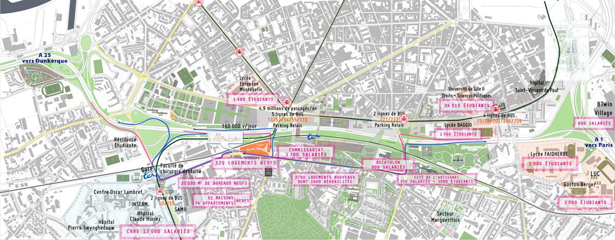Plan A0 pour la promotion d&rsquo;un projet immobilier